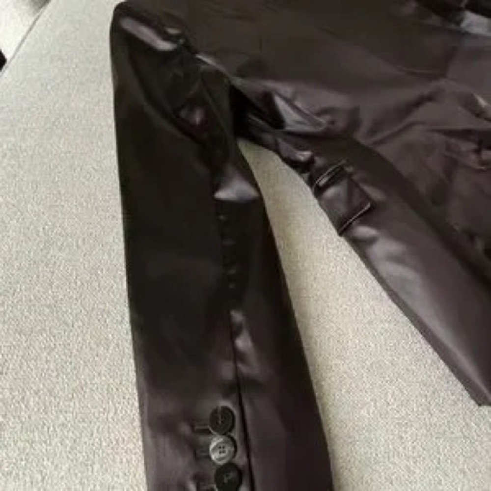 Theory classic shrunken jacket mink brown - Picture 6 of 8